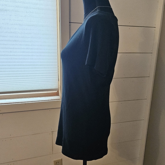 Merona women's large Ultimate black tee - Picture 5 of 5